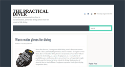 Desktop Screenshot of practicaldiver.com